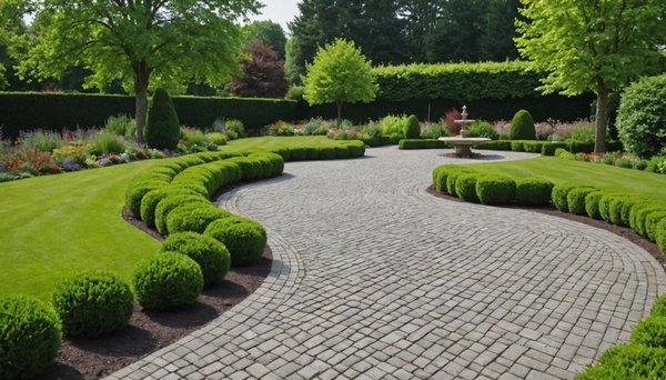Meilleures options de dallage sur plot pour jardins dans les landes
